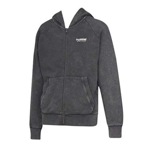 ALAMAR ÇOCUK FERMUARLI HOODIE Siyah Çocuk Fermuarlı Hoodie