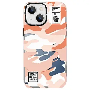Youngkit Cl020 iPhone 13 Pro Sert Silikon Kılıf Koyu Kırmızı