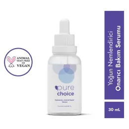 Pure Choice Yoğun Nemlendirici ve Onarıcı Bakım Serumu 30 ml 1