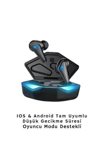 K55 Kablosuz Oyunc.u Kulaklığı Android Ios Uyumlu Düşük Gecikme Gamin.g Bluetooth Kulak Içi Game.r