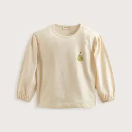 Pear Uzun Kollu Tshirt Ekru 4