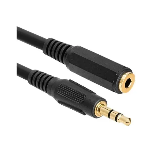 Harry 5m Stereo 3.5 mm Ses Uzatma Aux Kablosu - Kulaklık ve Hoparlörler İçin Dayanıklı Uzatma