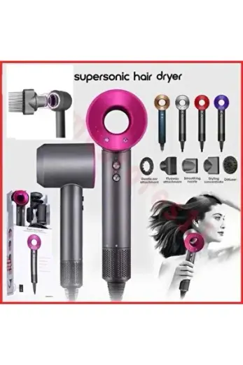 Leafless Hair Dryer 4 In 1 Saç Kurutma Makinası 3 Kademe
