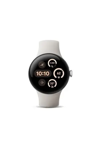 Pixel Watch 3 (41 mm) 2024 Modeli - Android Akıllı Saat, Kalp Atış Hızı Takibi, Fitbit Gelişm