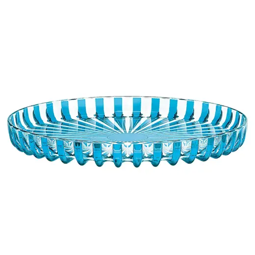 Guzzini Dolce Vita Yuvarlak Tepsi 31 cm Turkuaz