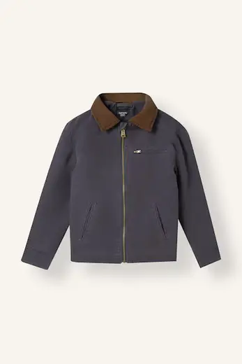 Polo Yaka Fermuarlı Mont Erkek Çocuk