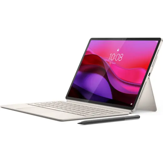 Lenovo Yoga Tab Plus 16 GB 512 GB 12.7" 3k 900NITS 144Hz Tablet + Klavye + Kalem ZAEG0058TR -Krem