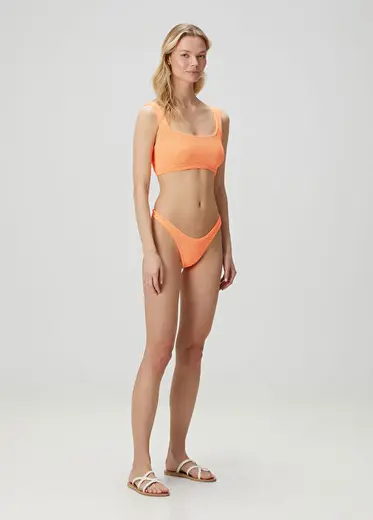 Ginny Turuncu Bikini Üstü
