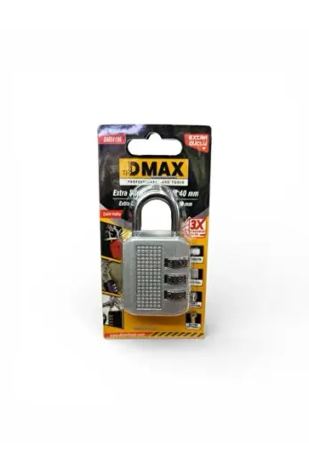 Ekstra Güçlü 40 mm Asma Kilit Dmx4196 Gümüş renk