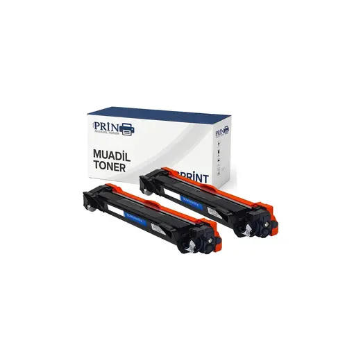 Plusprint TN114 | Brother L1632W Muadil Toner 2600 Baskı 2li Avantaj Paket
