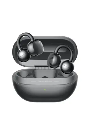 POP Clip Open-Ear ENC OWS Bluetooth 5.4 Kablosuz Kulaklık Siyah