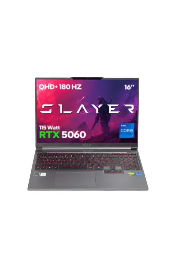 Game Garaj Slayer X7T-5060 C7 Intel Core i7 14650HX 16 GB RAM 1 TB SSD RTX5060 16" QHD+ 180Hz IPS FreeDOS Oyuncu Laptop