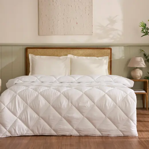 Karaca Home Microfiber Çift Kişilik Yorgan 2 Yastık Set
