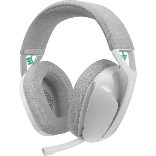 Logitech G G321 Lıghtspeed Bluetooth Kablosuz Hafif Konforlu Mikrofonlu Oyuncu Kulaklığı, Beyaz