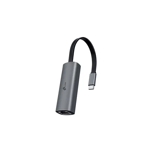 TP-Link UE302C | 2.5G Ethernet Ağ Adaptörü | USB Type-C | Tak ve Çalıştır | Alüminyum Gövde | Katlanabilir Taşınabilir Tasarım | Windows | macOS | iOS | Linux & Chrome OS Uyumlu