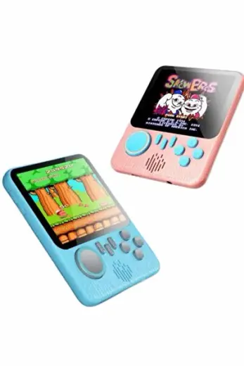 Mey İthalat® 666 Oyunlu Retro El Konsolu Atari 3.5 İnç Taşınabilir Oyun Konsolu