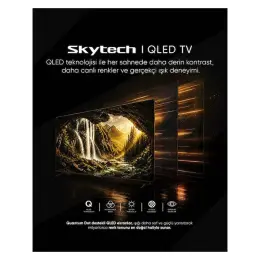 Skytech Q65ST3405 4K Ultra HD 65" 165 Ekran Uydu Alıcılı Smart QLED TV 3