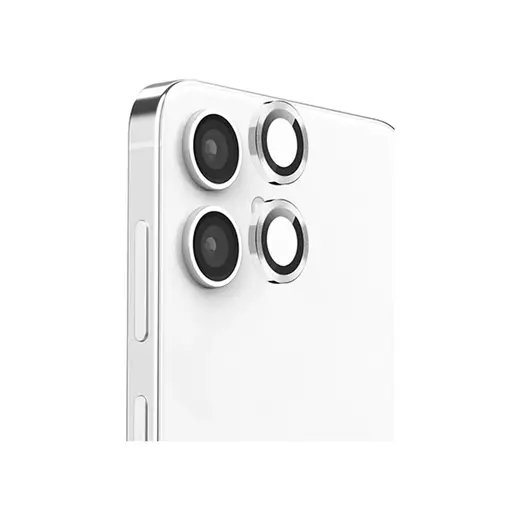 Newface Samsung Galaxy A06 Raze Metal Kamera Lens - Gümüş