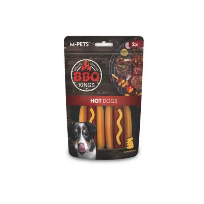 M-Pets Bbq Kings Hot Dogs Tavuklu Köpek Ödül Maması 135gr