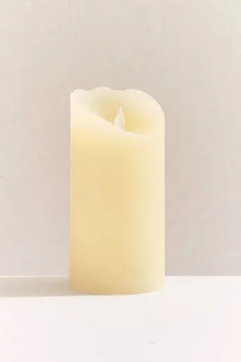 Silindir Led Mum 15x7.5 cm