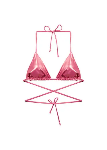 Maneater Pembe Kadın Bikini Üstü
