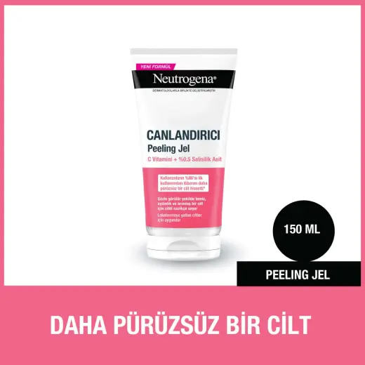 Neutrogena Canlandırıcı Günlük Peeling Jel 150 ml