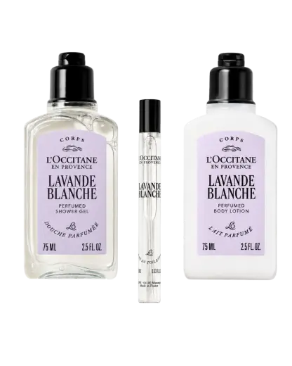Lavande Blanche Seyahat Boy Hediye Seti