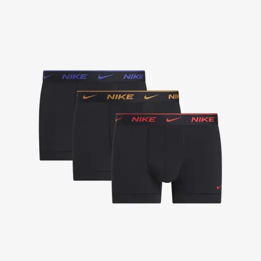 Nike Trunk 3lü Erkek Siyah Boxer