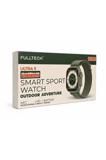 FSW-22 Ultra 9 2.1” HD Ekran NFC Akıllı Spor Saat – 350 mAh