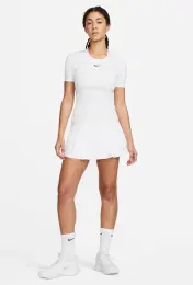 Nike Dri-FIT Advantage Kadın Beyaz Tenis Etek 1