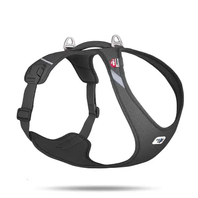 Curli Belka Harness Air-Mesh Köpek Göğüs Tasması 62,8x70cm (Siyah) [2XL]