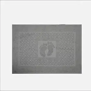 Crea Halı Crea Ayak Havlu 50x70 Gri
