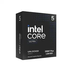 Intel Core Ultra 5 250KF Plus Soket 1851 5.30GHz 30 MB Önbellek 3nm İşlemci