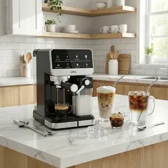 Sinbo SCM-2996 Pro Espresso Kahve Makinesi - Siyah - 1350 Watt