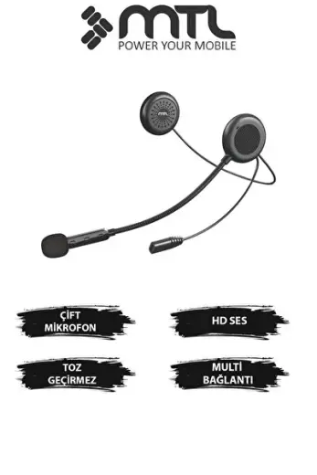 Kask İçi Bluetooth Kulaklık -Otomatik Cevaplama Universal iOS & Android Destekli MT-A962