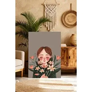 Mgi Design Premium Kalite Çocuk Odası Tablosu Boho Stilinde Kanvas Tablo Çalışma Odası Sanatı | Modern Duvar Dekoru | Salon, Yatak Odası Ve Ofis İçin | Sanatsal Ev Dekorasyonu 35x50 cm