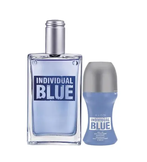 Avon Individual Blue Erkek Parfüm Ve Rollon Set