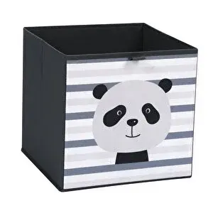 Panda Desenli Kutu 27x27 cm