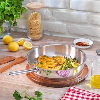 Schafer Held Çelik Tava 28 Cm-1 Parça-Inox