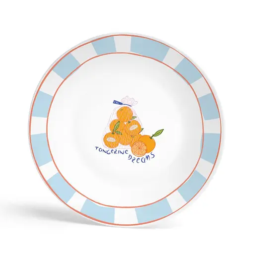 Fern&Co Bon App Collection Tatlı Tabağı Tangerine