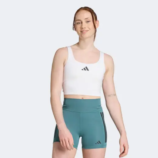 adidas Power Light Support Kadın Beyaz Antrenman Bra