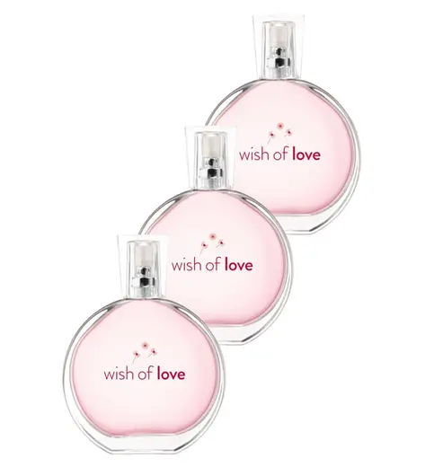 Avon Wish Of Love Kadın Parfüm Edt 50 Ml Üçlü Set