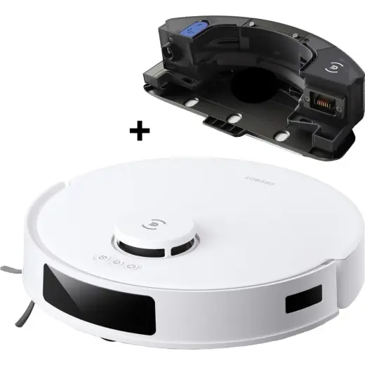 Die Grup Ecovacs Deebot N20 Pro Robot Süpürge ve Paspas, 8000 Pa Güçlü Emiş, Zerotangle Dolaşma Önleyici Fırça, Ozmo Pro 2.0 Titreşimli Paspas, Lds Lazer Navigasyon, 300 Dakika Çalışma Süresi, Alexa Uyumlu