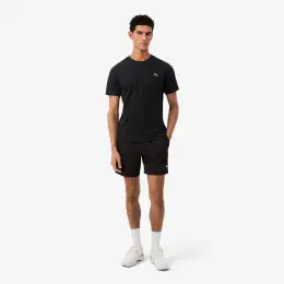 Lacoste Erkek Regular Fit Ultra Dry Siyah Şort 10