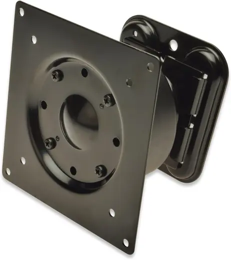 DIGITUS TFT Monitor Halterung/Wandbefestigung, 35ø schwenkbar, 360ø drehbar, VESA 75x75 und 100x100, bis 15kg blastbar, schwarz