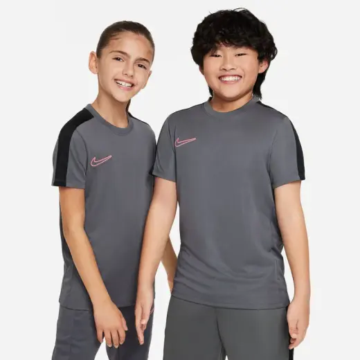 Nike Dri-Fit Academy 23 Çocuk Gri Futbol Antrenman Forması