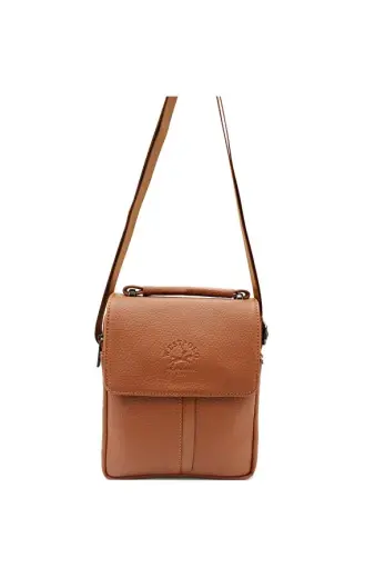 WEST POLO 5001 ERKEK EL VE OMUZ ASKILI ÇANTA TABA