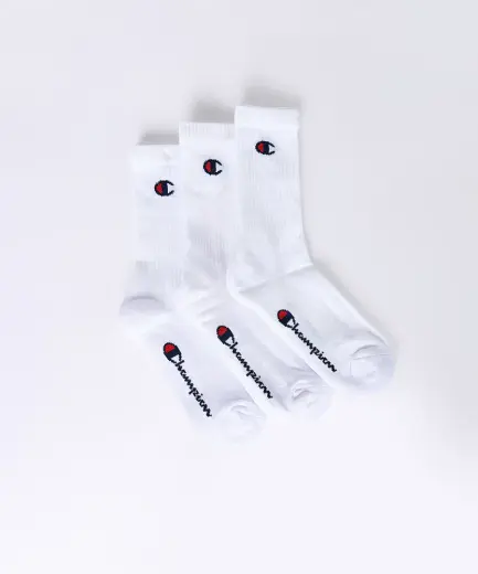 Champion Nos Socks Crew Socks 3lü Paket