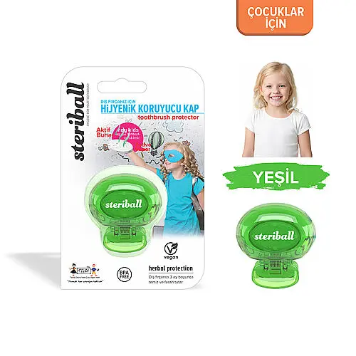 Steriball Hijyenik Diş Fırçası Koruma Kabı - Kız