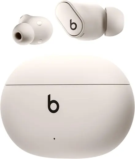 Beats Studio Buds +| Gürültü Önleme Özellikli Gerçek Kablosuz Kulaklık, Apple ve Android ile Gelişmiş Uyumluluk, Yerleşik Mikrofon, Tere Dayanıklı Bluetooth Kulaklık - Şeﬀaf